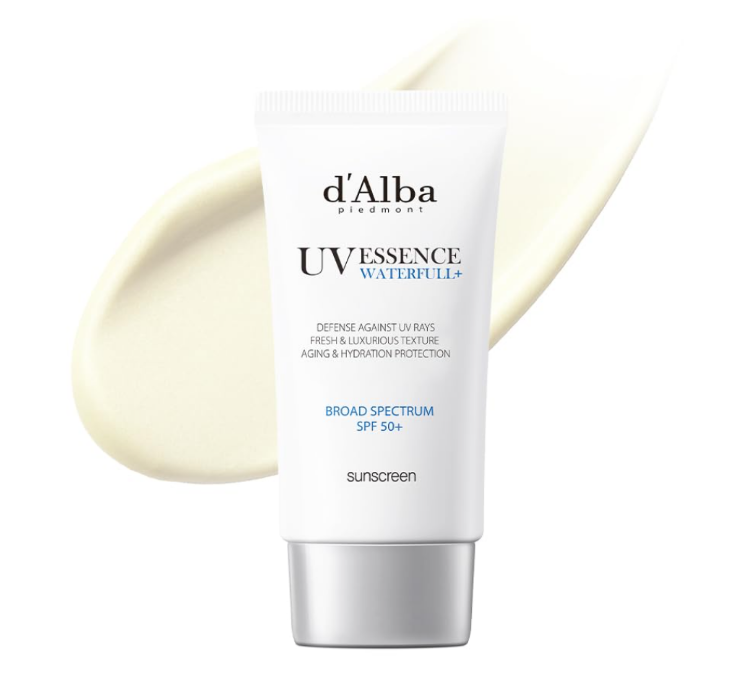 Picture of d'Alba WATERFULL ESSENCE SUN CREAM SPF 50+ PA++++ 50ML