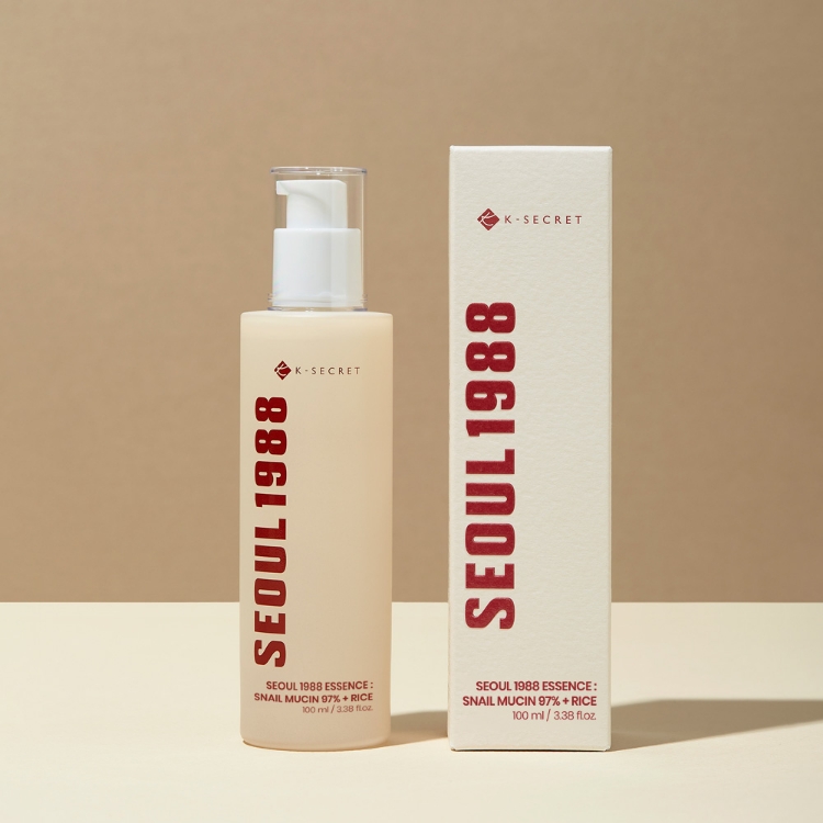 صورة [Buy 2 Get 1 Free] K-SECRET SEOUL 1988 ESSENCE : SNAIL MUCIN 97% + RICE