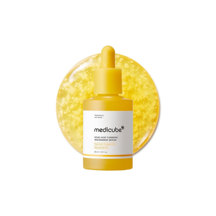 صورة [Buy 2 Get 1 Free] MEDICUBE KOJIC ACID TURMERIC NIACINAMIDE SERUM 30ml