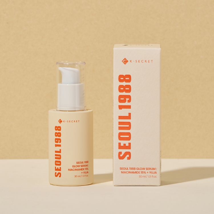 صورة [Buy 2 Get 1 Free] K-SECRET SEOUL 1988 GLOW SERUM : NIACINAMIDE 15% + YUJA 30ml