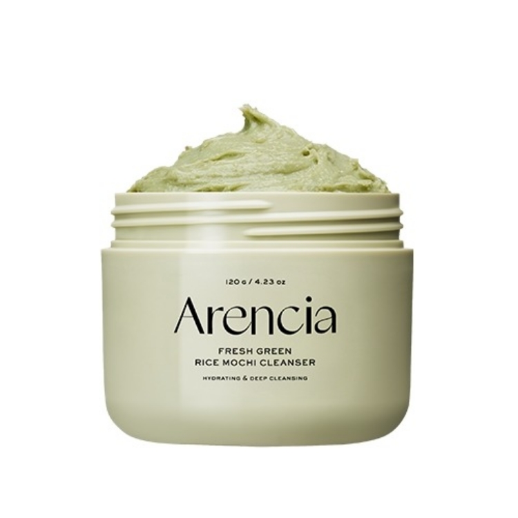 صورة [Buy 2 Get 1 Free] Arencia Fresh Green Rice Mochi Cleanser 120g