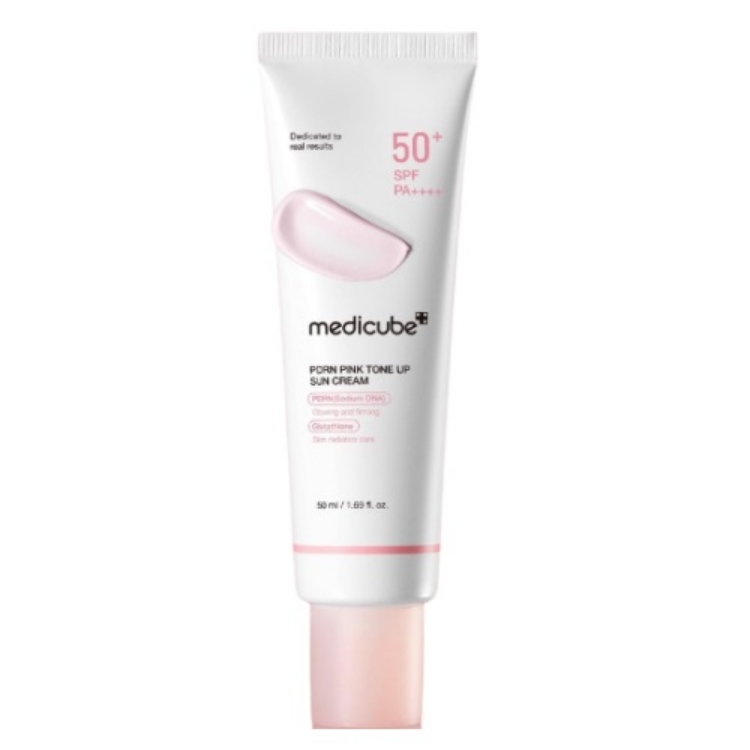 صورة [Buy 2 Get 1 Free] MEDICUBE PDRN PINK TONE UP SUN CREAM 50ml